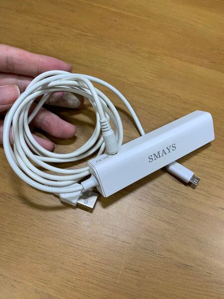 Smays イーサネットアダプタ USB ハブ LANアダプター