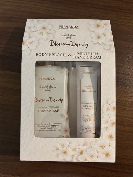 FERNANDA Blossom Beauty ボディスプラッシュ&ミニリッチハンドクリーム