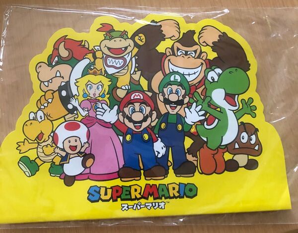 スーパーマリオ メモ帳ぬり絵