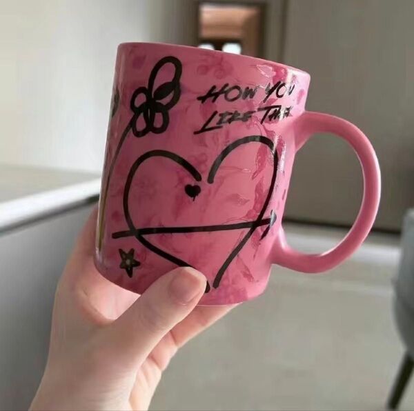 BLACKPINKスタバ ブラックピンクコラボマグカップ