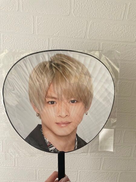 平野紫耀くんのうちわです。未使用です!