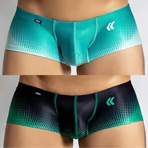 EGDE エッジ SPLASH スプラッシュ ボクサー ブリーフ ローライズ アンダー インナー 下着 パンツ サイズS