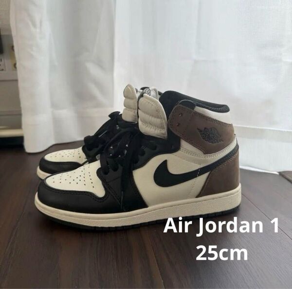 ★美品★ ナイキNike Jordan1 High OG Dark mocha/black モカ AIR JORDAN