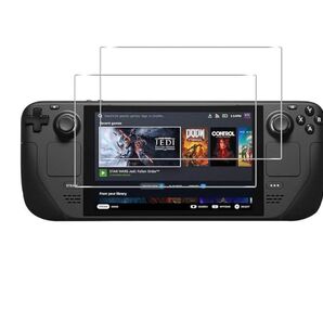 Valve Steam Deck ガラスフィルム 2枚セット9H 自動吸着 気泡ゼロ 耐衝撃 飛散防止
