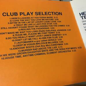 超希少！！入手困難！！非売品 [見本品] CD ヒット曲 オムニバス『CLUB PLAY SELECTION』DISK1枚 帯あり 全16曲の画像3