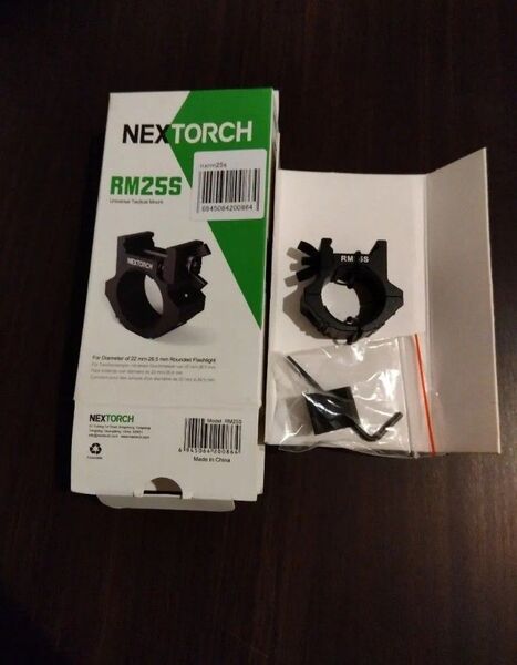 NEXTORCH マウントリング RM25S サバゲー用品 ライトマウント