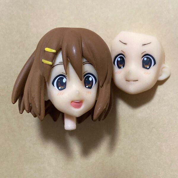 ※頭部 figma ピコニーモ リボルテック s-style などに フィギュア ジャンク ヘッド パーツ けいおん! 平沢唯
