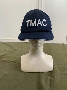 米軍 放出日 TMAC ベースボールキャップ 帽子 紺 ティエムエーシー ティーマック T-MAC 2023 日除け アウトドア キャンプ 登山 釣り T
