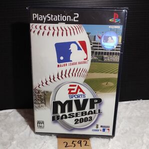 【PS2】 MVP ベースボール 2003】動作確認済【中古品】送料無料