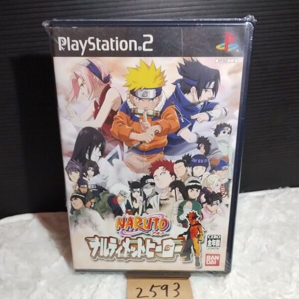 【PS2】 NARUTO -ナルト- ナルティメットヒーロー】動作確認済【中古品】送料無料