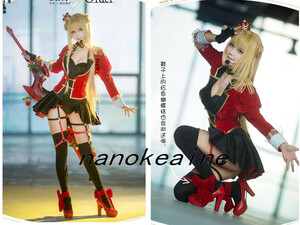 [ immediate payment ] the truth thing photographing Fate/Grand Order Nero *kla ude . light Saber Saber strike . clothes * costume play clothes + socks + Mike manner ( wig shoes optional )