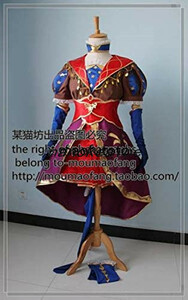 Косплей костюм Судьба/Гранд -заказ Fatego fgo Leonardo Da Vinci Style (ботинки парики отдельно продаются)