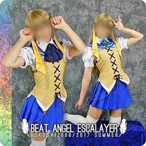 Костюм косплея ◆ Suzuku Angel Escale Layer/Koenji Saka/Uniform/Alice Soft -Style (ботинки парик отдельно продаются)