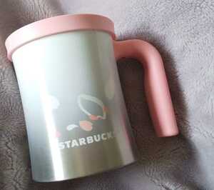  free shipping new goods unused Starbucks stainless steel mug stainless steel mug Sakura Sakura Sakura unused goods 2017 start baSTARBUCKS