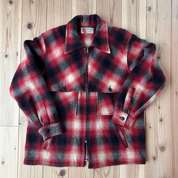 50's BLACK BEAR MACKINAW jacket シャドーチェック