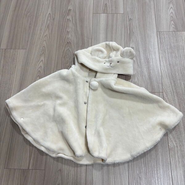 【美品】ベビーポンチョ 60-90cm 赤ちゃんの城