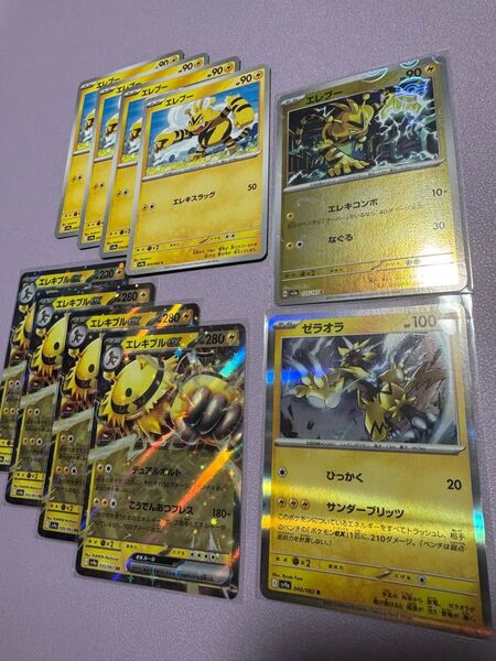 エレキブル ex RR モンボエレブーオマケ