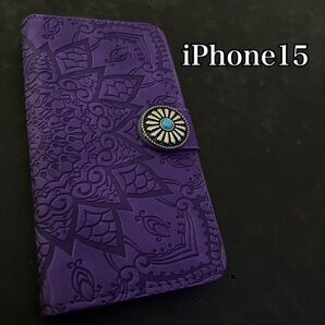 iPhone15 手帳型 レザーケース iPhoneケース 手帳型ケース 革ケース スマホケース