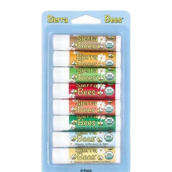 シエラビーズ sierra bees リップバーム コンボパック 8個