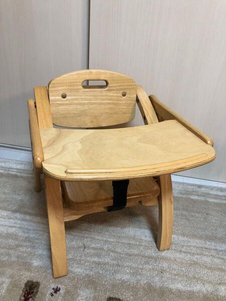 大和屋 アーチチェア アーチ木製 ローチェア ナチュラル