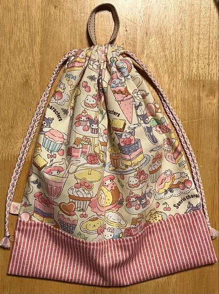 サンリオキャラクターズ ★ お着替え袋 ★ 体操服袋 ★ オーダー 再出品○