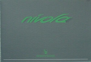 BERTONE NIVOLA catalog 