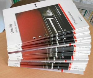 SAAB MODEL 900 1992- VOL.1-19 SERVICE MANUAL английская версия 