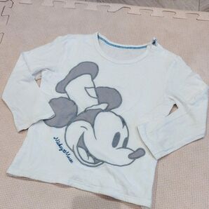 ミッキー長袖 ロングTシャツ