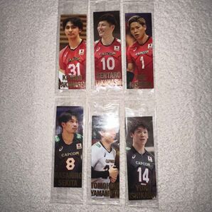 男子バレーボール選手 プロテインバー シール