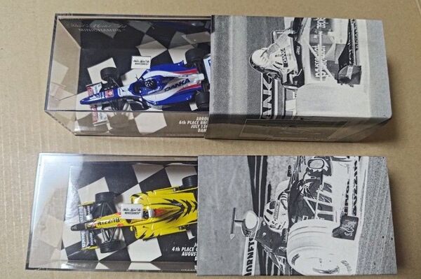 ミニチャンプス1/43 デイモン・ヒル 2台セット