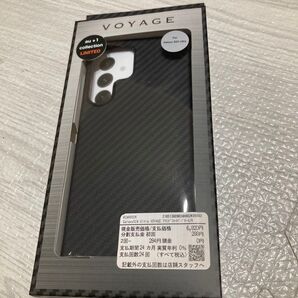 【au限定】Galaxy S24 Ultra VOYAGE アラミドファイバータイプケース/ブラック ハードケース