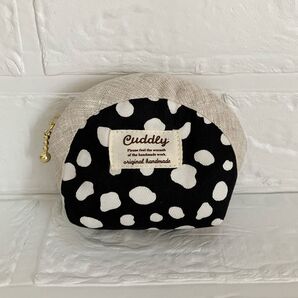 ラウンドポーチ ハンドメイド