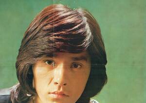  shining star 12 month number appendix Saijo Hideki poster Who's Who 200 Stars telephone number attaching top * Star newest name .1974 year 