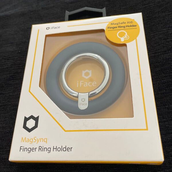 Hamee スマホリング iFACE MagSafe RING (ネイビー) 41-971291