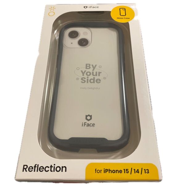 Hamee iPhone 15/14/13用 ガラスケース iFACE REFLECTION (ネイビー) 41-983324