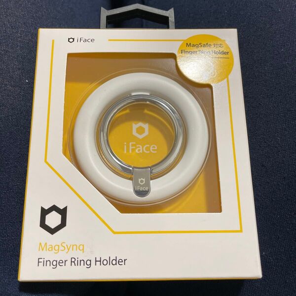 Hamee スマホリング iFACE MagSafe RING (ホワイト) 41-971277