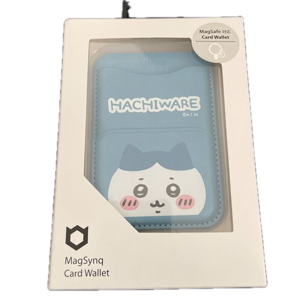 HAMEE ちいかわ iFace MagSynq カードウォレット iFace ハチワレ 41-978443