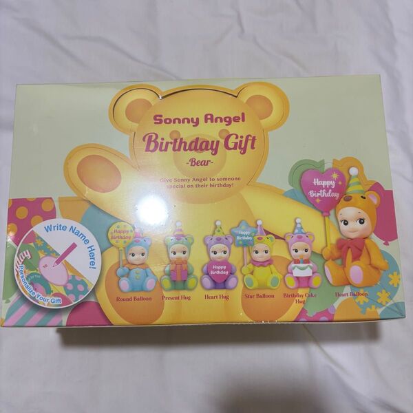 新品 Sonny Angel バースデーギフト ベア BIRTHDAY GIFT 12個 ソニーエンジェル 1box