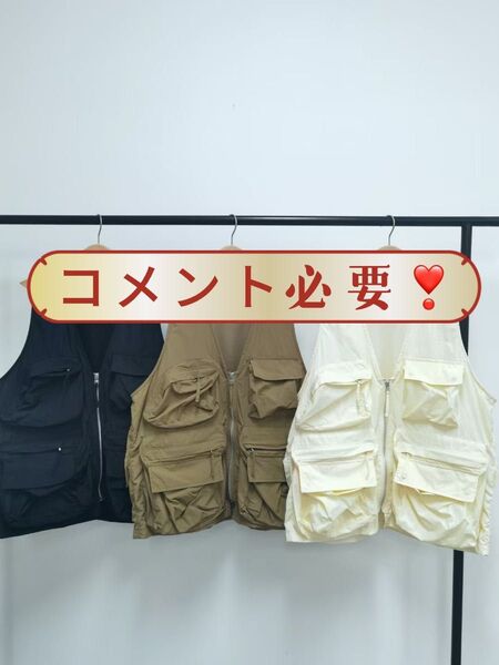 TODAYFUL ナイロンポケットベスト