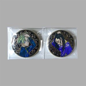 松野千冬 場地圭介 東京リベンジャーズ 原画展 アルティメタル缶バッジ