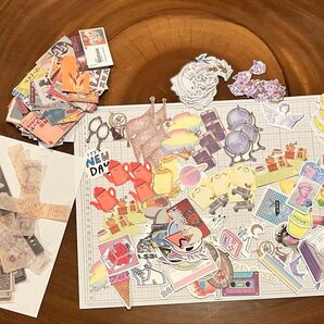 シール 大量 250枚以上!クロミちゃん MAGIAシリーズ などなど フレークシール