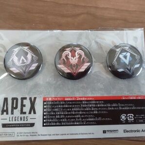 新品未使用 APEX LEGENDS 缶バッジ 缶バッジセット