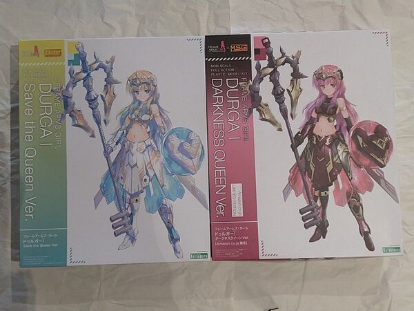 未組立 フレームアームズ・ガール ドゥルガー ダークネスクイーン セイブザクイーン