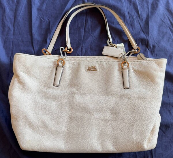 COACH コーチ ワンショルダーバッグ ハンドバッグ レザー 外は美品 高級タイプ