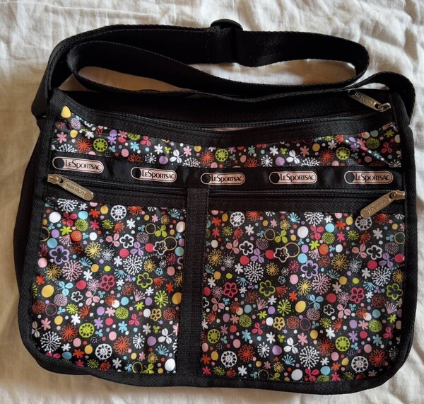 レスポートサック LESPORTSAC ショルダーバッグ 柄物 花柄 カラフル 保管品
