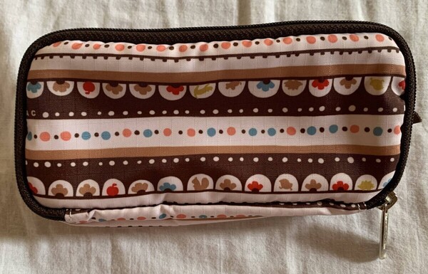 LeSportsac レスポートサック ナイロン100% ポーチ 白
