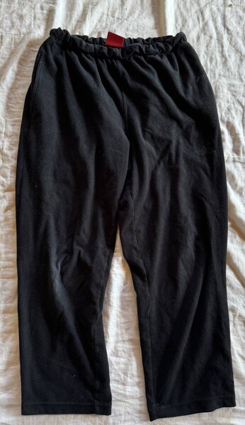 ノースフェイスNF フリース パンツ 黒 S north face