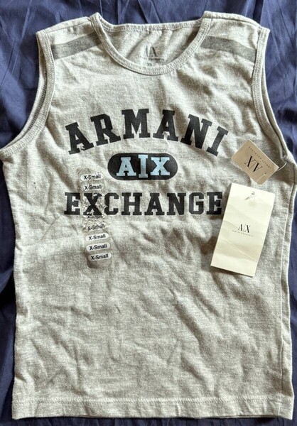 アルマーニエクスチェンジ A/X ARMANI EXCHANGE タンクトップ XS 定番 長期保管品