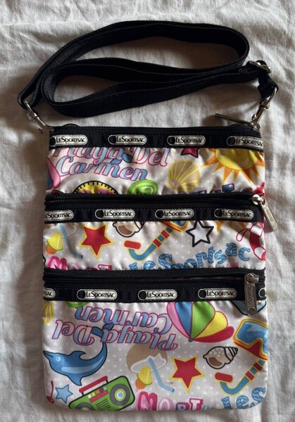 レスポートサック LESPORTSAC ポーチ ショルダーバッグ 南国柄