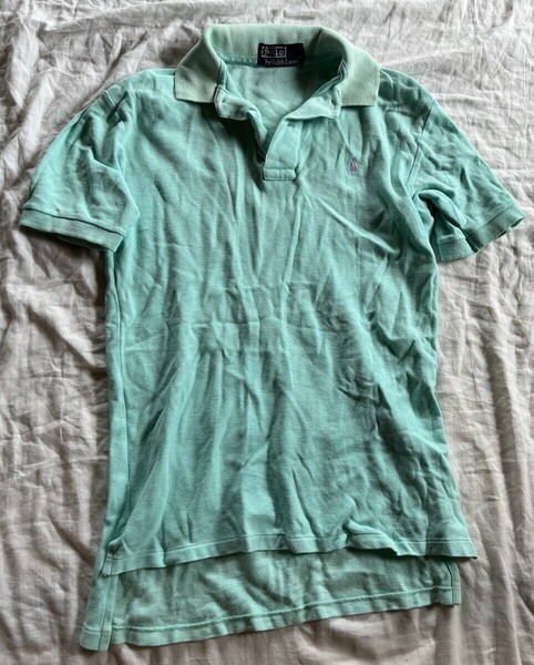 POLO by Ralph Lauren ポロ ラルフローレン ポロシャツ うすグリーン S 定番